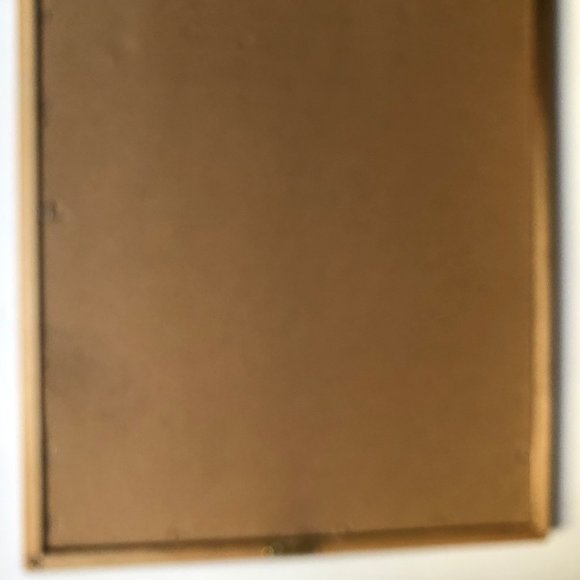 Les Belles Fleurs flowers print framed colorful with gold - Picture 6 of 6